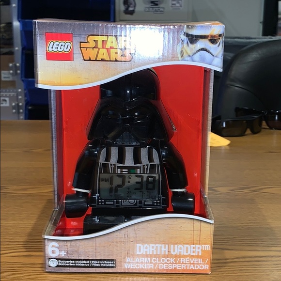 lego darth vader clock